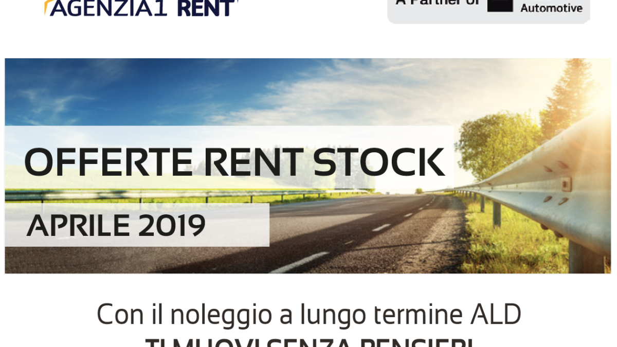 OFFERTE APRILE 2019